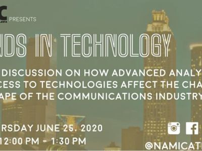 NAMIC ATL Presents: TRENDS IN&nbsp;TECHNOLOGY